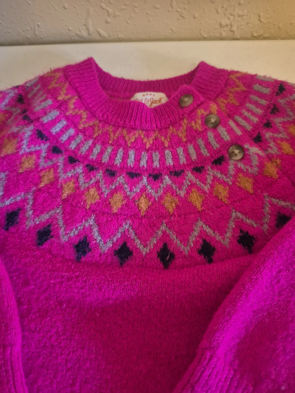 Boho Cat & Jack Sweater Set With Leggings 12 Months